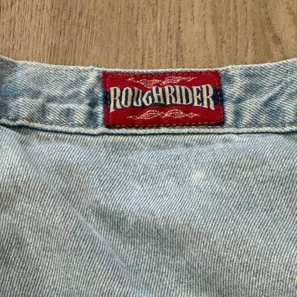 High-Rise Light Blue Women's Jeans - Sculpted Knee Detail - Picture 4 of 7